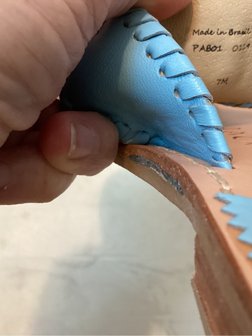 Jack rogers blue sandals - Picture 5 of 6